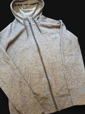 Nike Gray Full-Zip Hoodie Jacket